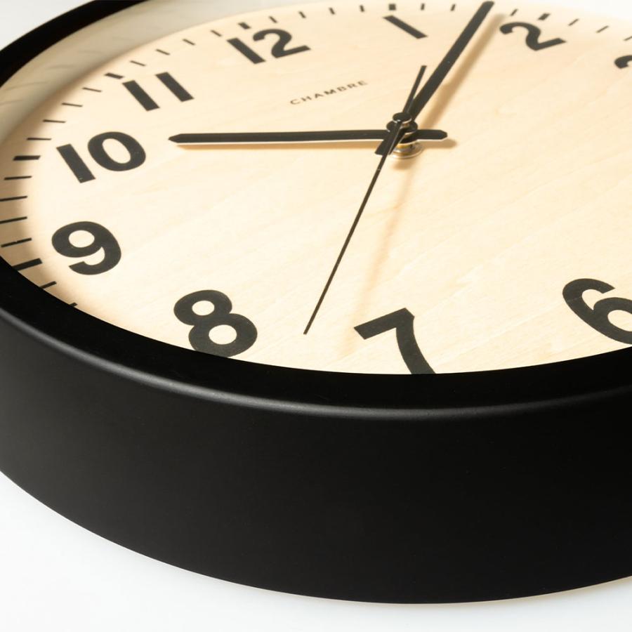 《全3色》CHAMBRE 電波時計 パブリック クロック PUBLIC CLOCK【シャンブル デザイン雑貨 壁掛け時計 インテアリア interzero インターゼロ ウォールクロック】 | ブランド登録なし | 12