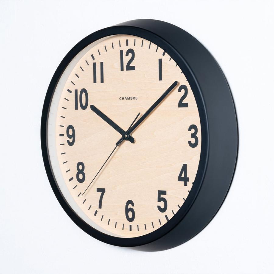 《全3色》CHAMBRE 電波時計 パブリック クロック PUBLIC CLOCK【シャンブル デザイン雑貨 壁掛け時計 インテアリア interzero インターゼロ ウォールクロック】 | ブランド登録なし | 14