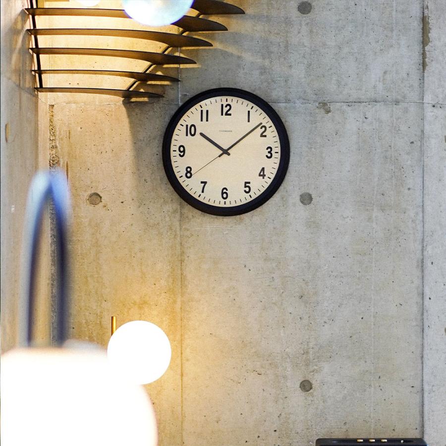 《全3色》CHAMBRE 電波時計 パブリック クロック PUBLIC CLOCK【シャンブル デザイン雑貨 壁掛け時計 インテアリア interzero インターゼロ ウォールクロック】 | ブランド登録なし | 18