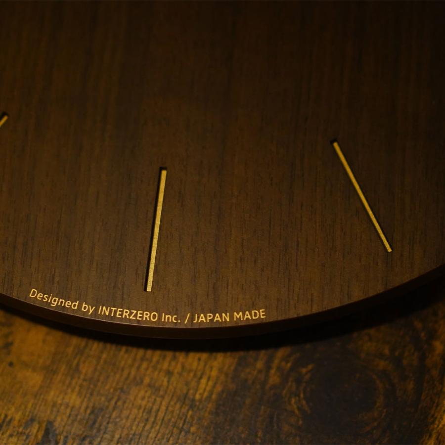 《全2色》CHAMBRE 電波時計 プラウド クロック PROUD CLOCK【シャンブル デザイン雑貨 壁掛け時計 インテアリア interzero インターゼロ ウォールクロック】 | ブランド登録なし | 14