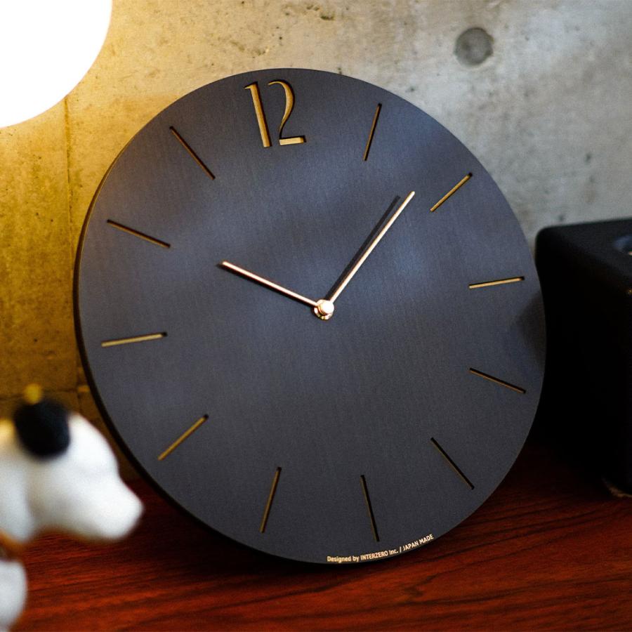 《全2色》CHAMBRE 電波時計 プラウド クロック PROUD CLOCK【シャンブル デザイン雑貨 壁掛け時計 インテアリア interzero インターゼロ ウォールクロック】 | ブランド登録なし | 19