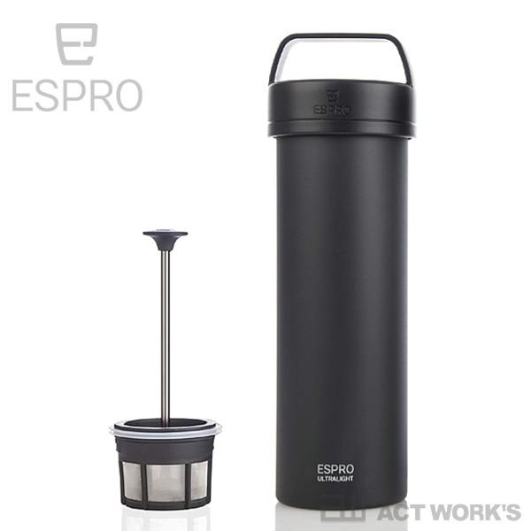 ESPRO コーヒープレス ULTRALIGHT TRAVEL PRESS ウルトラライトトラベルプレス コーヒー用 473ml エスプロ フレンチプレス アウトドア | Ultra Light（RaPaLa）