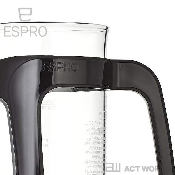 ESPRO コーヒープレス Press P3 ガラス＆プラスティック 530ml エスプロ フレンチプレス スペシャルティコーヒー 保温 真空