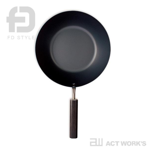 FD STYLE 鉄のフライパン 24cm（深型） エフディースタイル×プリンス工業 日本製 直火 ガス IH 町工場 made in japan スピニング加工 | 