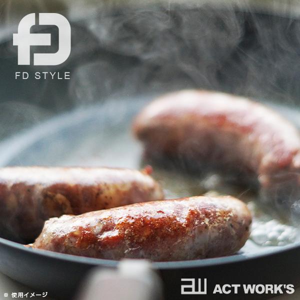 FD STYLE 鉄のフライパン 24cm（深型） エフディースタイル×プリンス工業 日本製 直火 ガス IH 町工場 made in japan スピニング加工 |  | 06