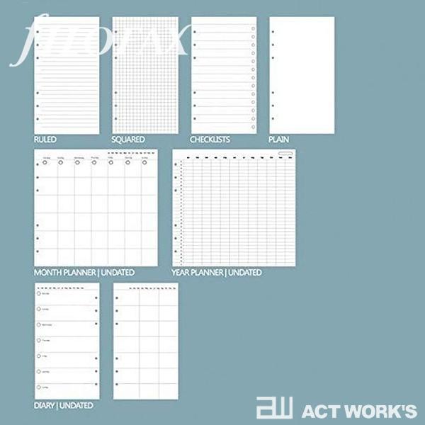 FILOFAX clipbook レザー調 バイブルサイズ クリップブック ファイロファックス スケジュール帳 システム手帳 リングノート ステーショナリー 文房具 | FILOFAX | 06