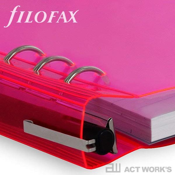 FILOFAX clipbook クリアタイプA5サイズ クリップブック ファイロファックス スケジュール帳 システム手帳 リングノート ステーショナリー 文房具 | FILOFAX | 03