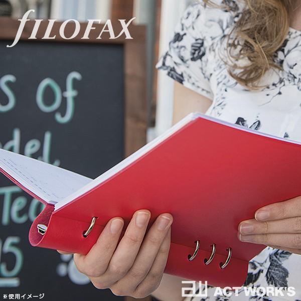 FILOFAX clipbook レザー調 A5サイズ(フローラピンク／シルバー) クリップブック ファイロファックス スケジュール帳 システム手帳 リングノート | FILOFAX | 04