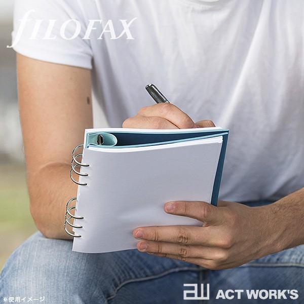 FILOFAX clipbook レザー調 A5サイズ(フローラピンク／シルバー) クリップブック ファイロファックス スケジュール帳 システム手帳 リングノート | FILOFAX | 05