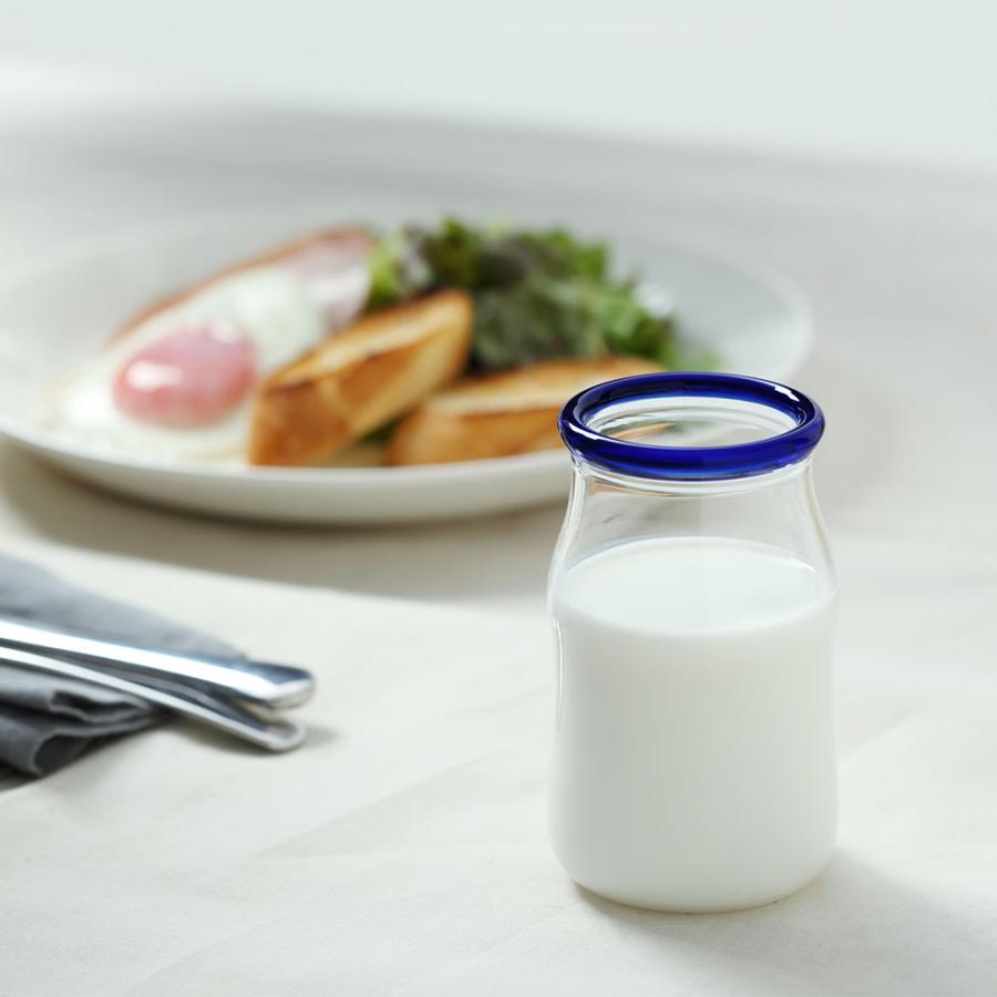 《全2色》Gyuu M（容量300ml）牛乳瓶をオマージュしたグラス【 ideaco イデアコ デザイン雑貨 インテリア 北欧  ギュー S M グラス ガラスカップ フリーカップ】 | ideaco | 05