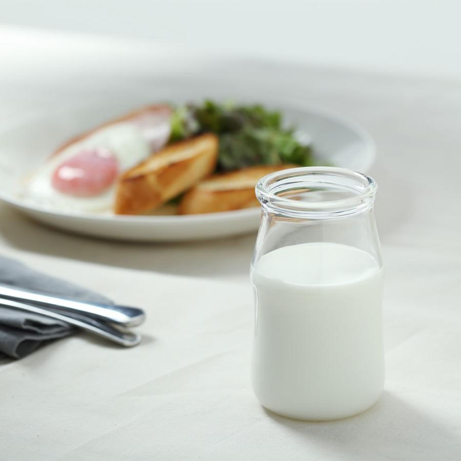 《全2色》Gyuu M（容量300ml）牛乳瓶をオマージュしたグラス【 ideaco イデアコ デザイン雑貨 インテリア 北欧  ギュー S M グラス ガラスカップ フリーカップ】 | ideaco | 06