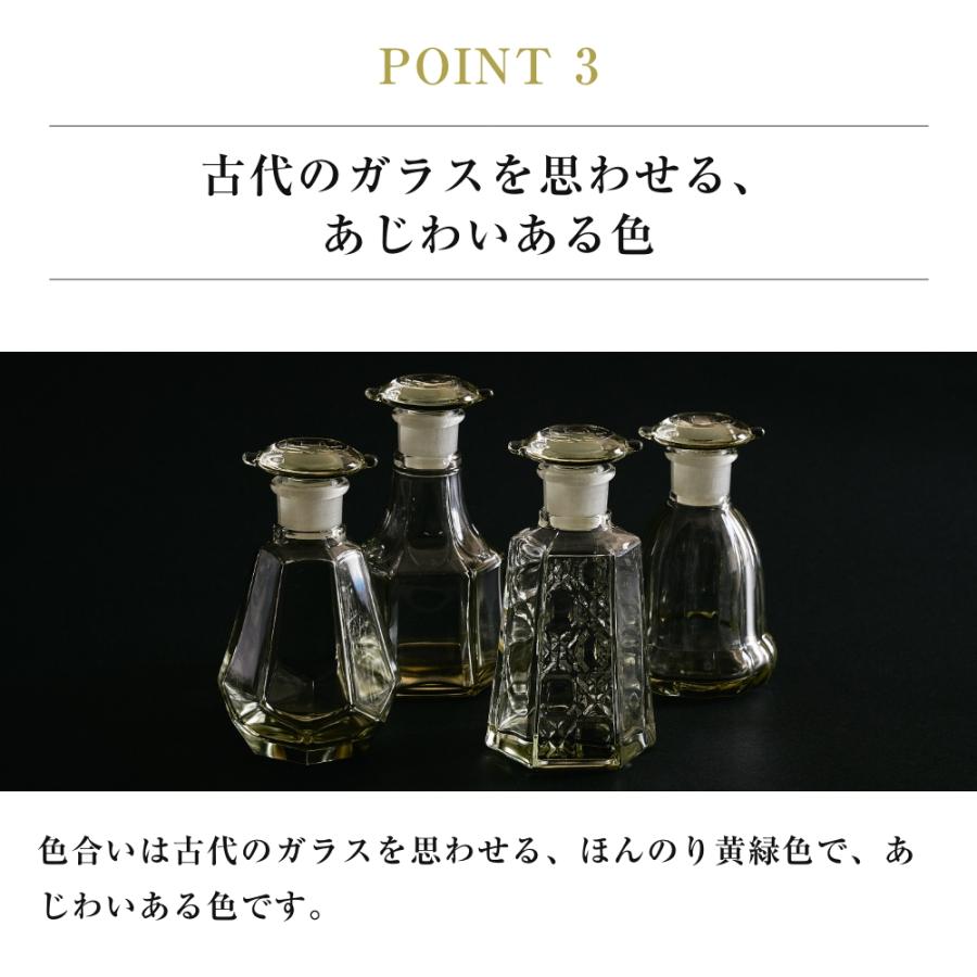 復刻醤油差し 廣田硝子 全4種 醤油差し 醤油入れ  古風 レトロ 液だれ 調味料入れ ガラス 硝子 ギフト 日本製 伝統工芸 和 プレゼント 職人 明治｜actworksplus｜06