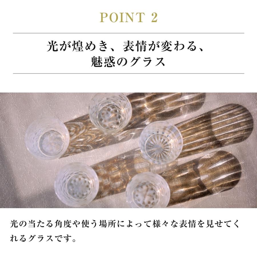 廣田硝子 大正浪漫 そば猪口 単品 全5種類 市松 水玉 十草 波 つなぎ