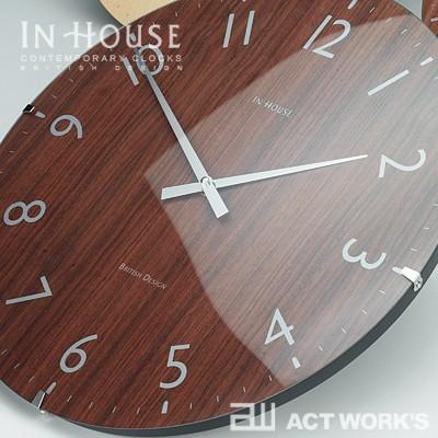 IN HOUSE ドームクロック 40cm Dome Clock NW30 インハウス : アクト