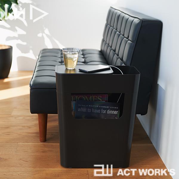 I'mD ENOTS サイドワゴン サイドテーブル＆収納ボックス  岩谷マテリアル エノッツ ストレージ ゴミ箱 | I’mD | 05