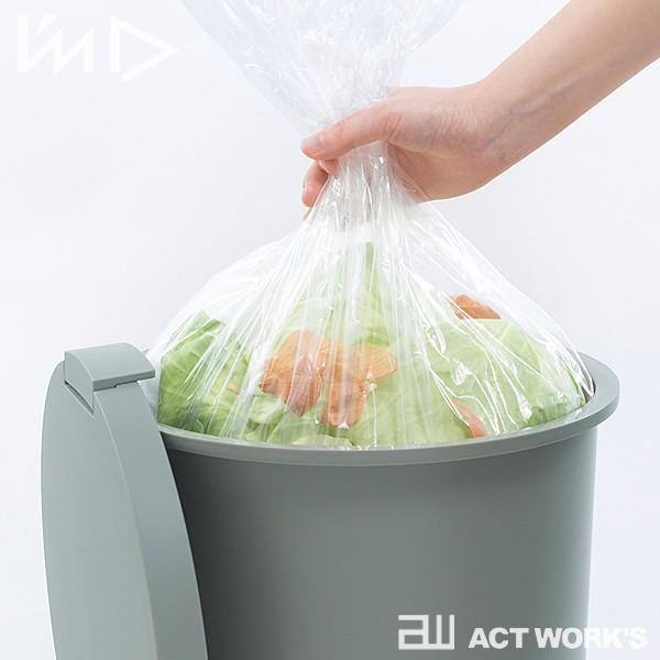 I'mD ラウンドペール ダストボックス kcud 岩谷マテリアル ゴミ箱 密封 ロック付 収納 生ゴミ ベランダ | I’mD | 02