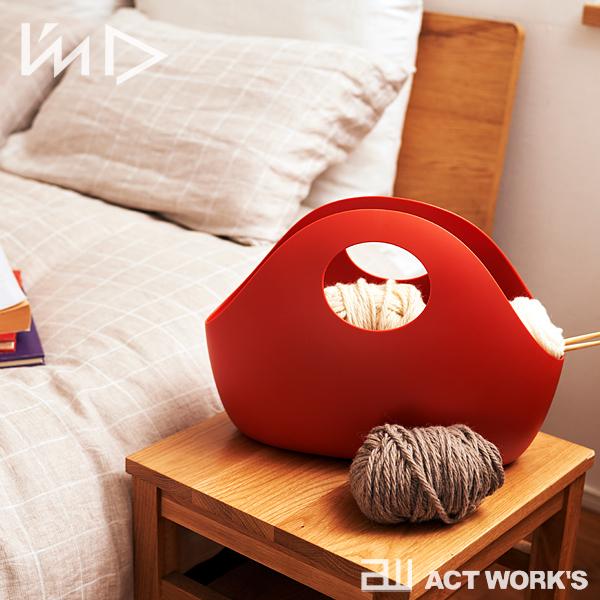 I'mD ENOTS インテリアバッグM 岩谷マテリアル エノッツ リビング ダイニング キッチン 台所 玄関 アウトドア キャンプ 収納カゴ バスケット | I’mD | 03