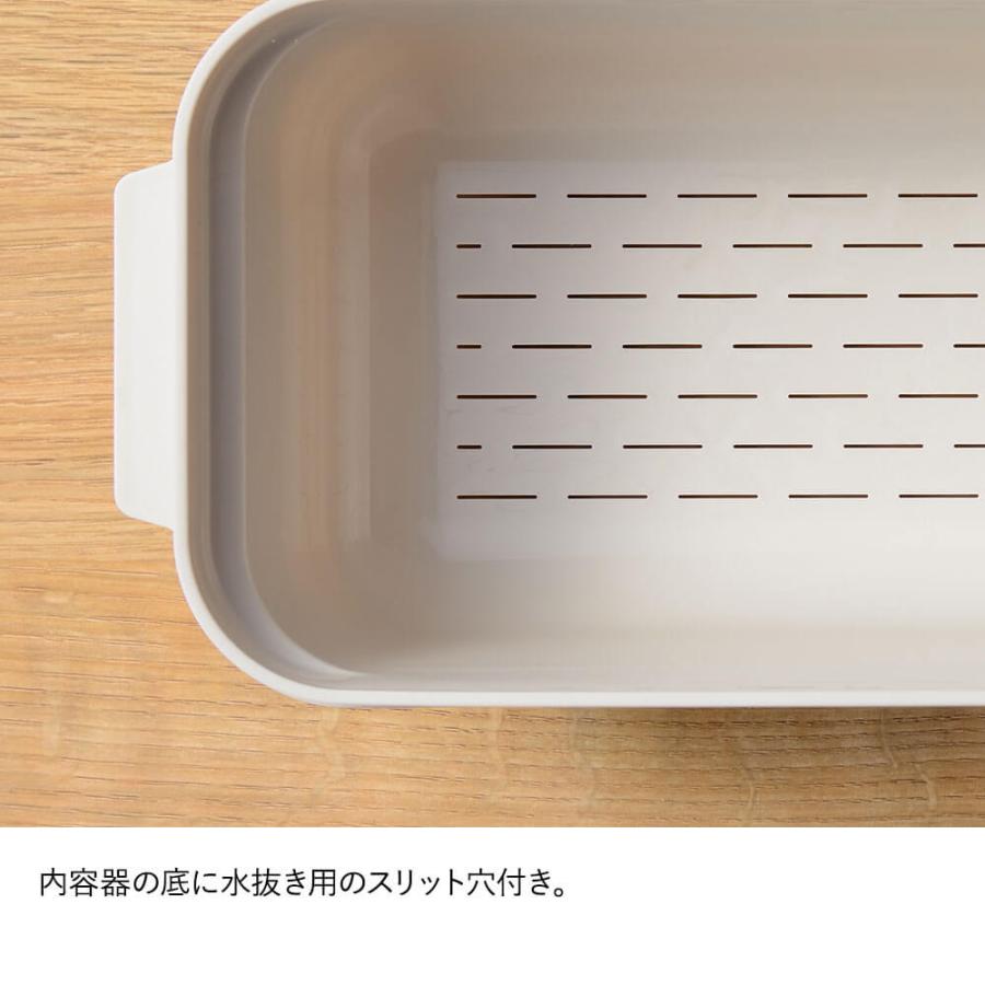 ぬかどこボックス【オークス キッチン雑貨 ぬか漬け 漬物 調理器具 キッチンツール デザイン 台所 日本製】 | オークス | 04