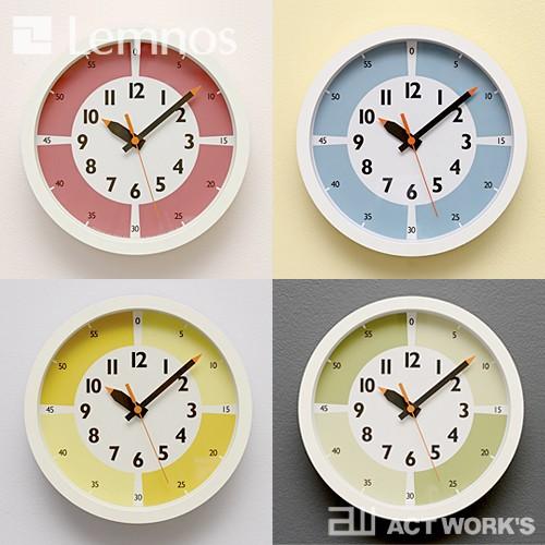 LEMNOS fun pun clock with color! 掛け時計 フンプンクロックカラー タカタレムノス | Lemnos