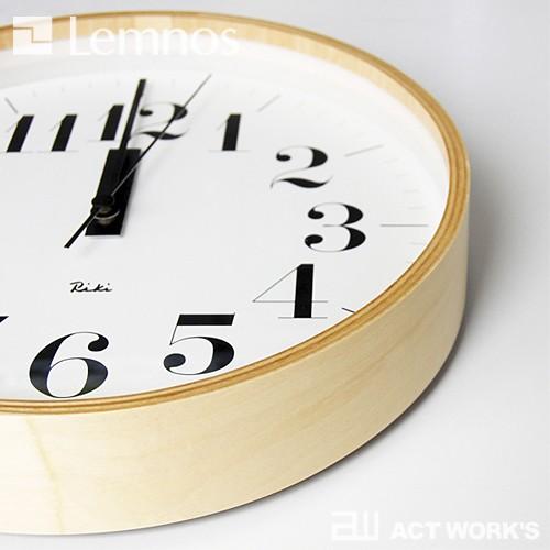 Lemnos（レムノス） LEMNOS RIKI clock Sサイズ 掛け時計 リキクロック