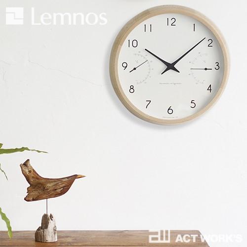 LEMNOS Campagne air カンパーニュ エール 温湿度計付き掛け時計 タカタレムノス | Lemnos | 01