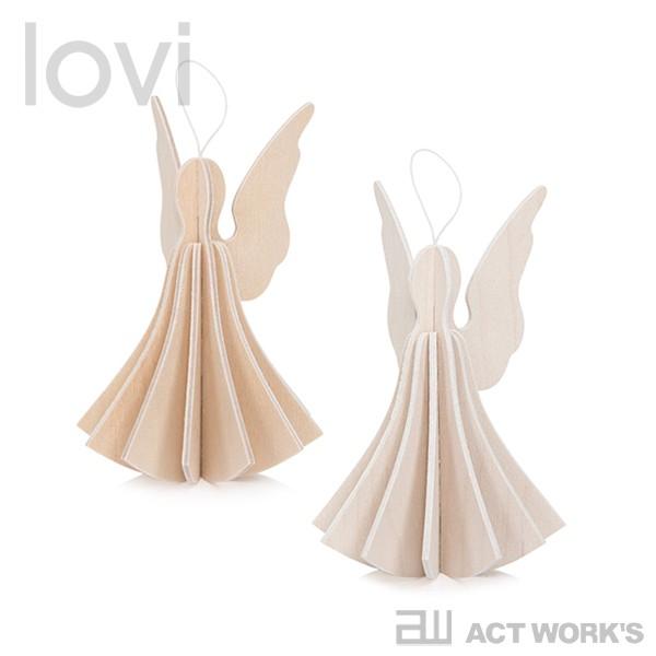 lovi エンジェル 9.5cm Angel ロヴィ 白樺 バーチ材 北欧 オブジェ フィンランド | 