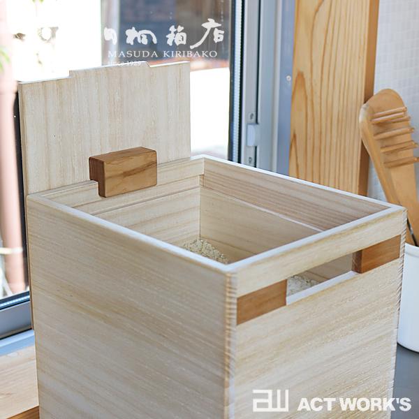 増田桐箱店 桐の米びつキャスター付 5kg 米櫃 白米 玄米 五穀米 増田桐箱店 桐の米びつキャスター付 5kg 米櫃 白米 玄米 五穀米