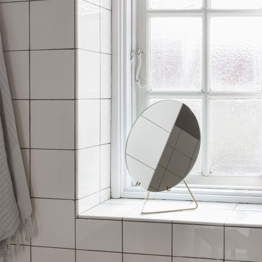 MOEBE ムーベ スタンディングミラー Φ30 (ブラス) ノマド NOMAD 卓上ミラー スタンドミラー 鏡 北欧インテリア モダン シンプル プレゼント 贈り物 おしゃれ | MOEBE | 05