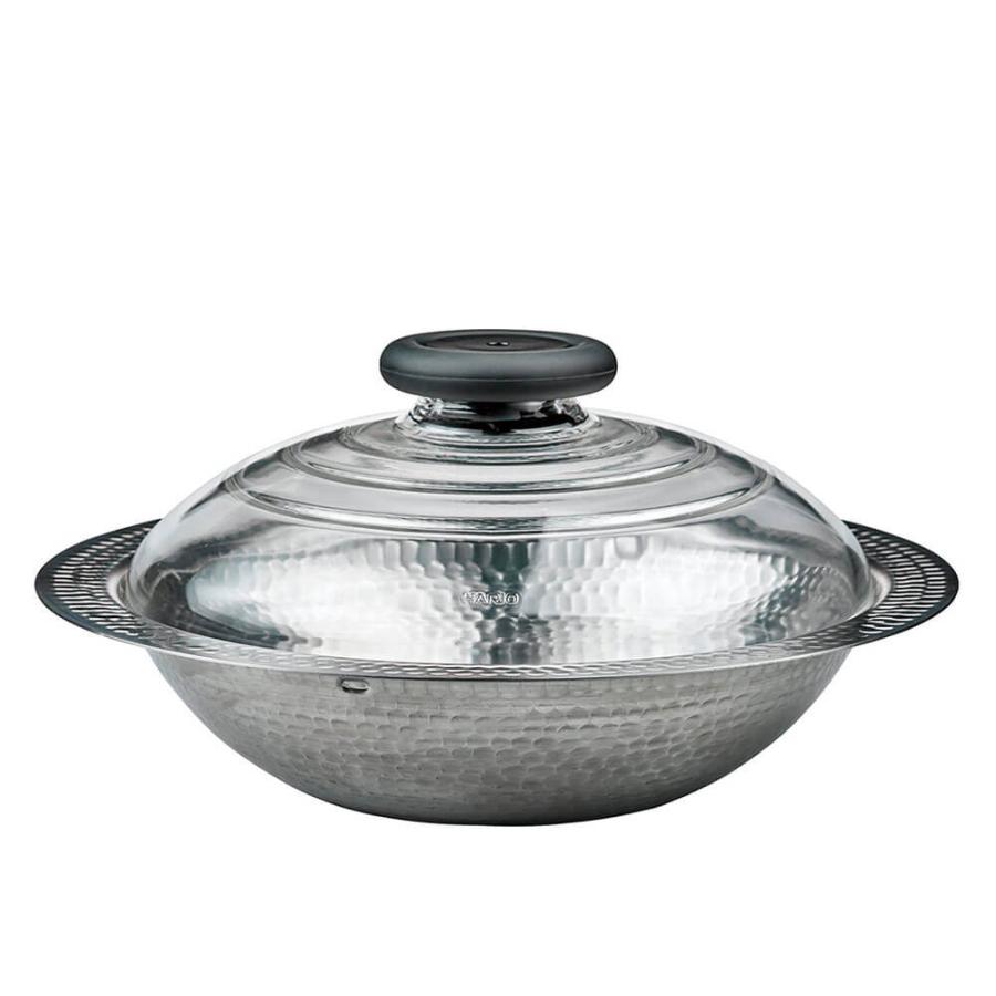 HARIO ハリオ フタがガラスのIH対応ステンレス鍋26雪平 MIS-26 【デザイン キッチン ステンレス 耐熱ガラス IH対応 炊飯 日本製 雪平鍋】 | HARIO | 05