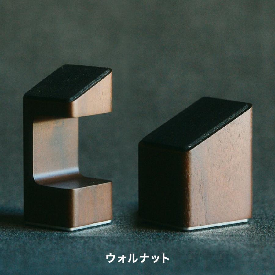 《全3色》M.SCOOP D.Watcher M 腕時計スタンド ＋ Mobile catcher: N スマホスタンド 同色セット ミマツ工芸 ギフト 木製 天然木 木目 日本製 | M.SCOOP | 15