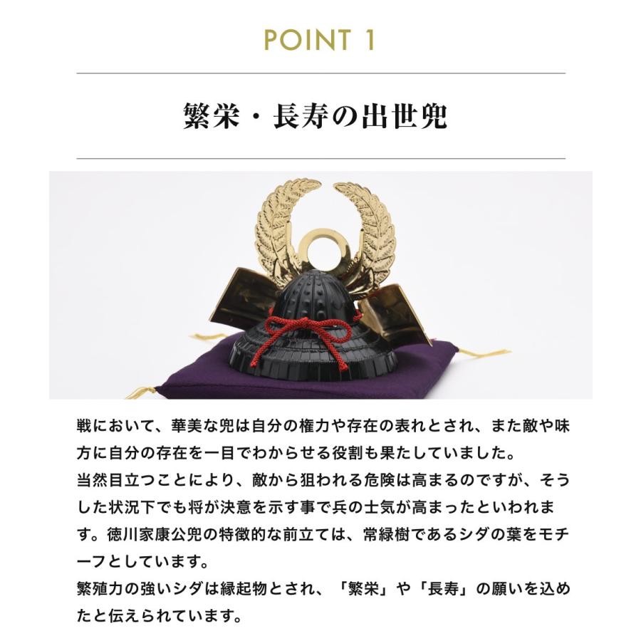 徳川家康御用 兜 武将兜 銀製(銀90%) 銀雅堂 徳川家康公兜 出世兜 シダの葉 金属製兜 武将兜 インテリア兜