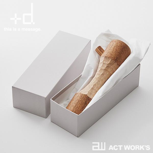 プラスディー/+d ビーバーダンベル 日本製 筋トレ エクササイズ オブジェ 木彫り 北海道旭川 アッシュコンセプト Beaver Dumbbell |  | 08