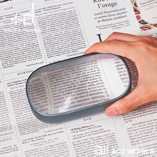 プラスディー/+d ガリバーフレーム ルーペ 虫眼鏡 日本製 拡大鏡 ステーショナリー アッシュコンセプト |  | 08