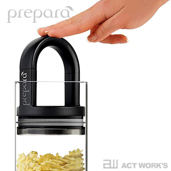 prepara EVAK フードストレージ Mサイズ（ロングハンドル） プレパラ イヴァーク エアタイト 食品保存容器 ガラス瓶 ストッカー キャニスター | prepara | 02