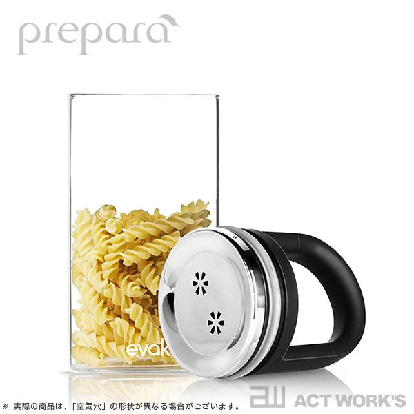 prepara EVAK フードストレージ Mサイズ（ロングハンドル） プレパラ イヴァーク エアタイト 食品保存容器 ガラス瓶 ストッカー キャニスター | prepara | 03