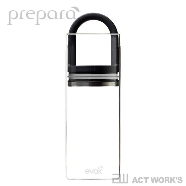 prepara EVAK フードストレージ Lサイズ（ロングハンドル） プレパラ イヴァーク エアタイト 食品保存容器 ガラス瓶 ストッカー キャニスター | prepara | 01