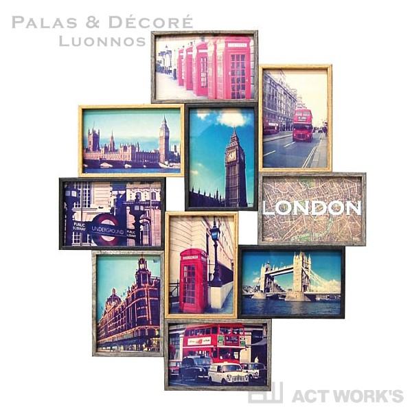 PalaDec Bristol 10連フォトフレーム パラデック ブリストル コラージュフレーム 写真立て |  | 01