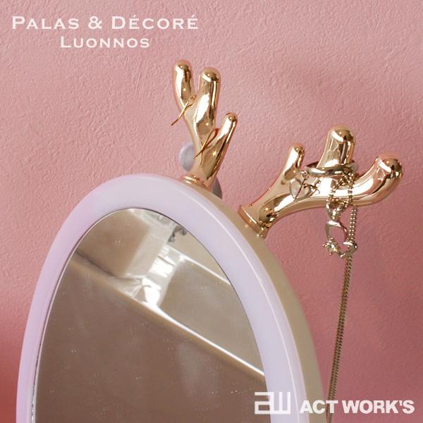 PalaDec Lycka リッカ USB充電式LEDライトミラー パラデック 卓上ミラー スタンドミラー メイク | パラデック | 04