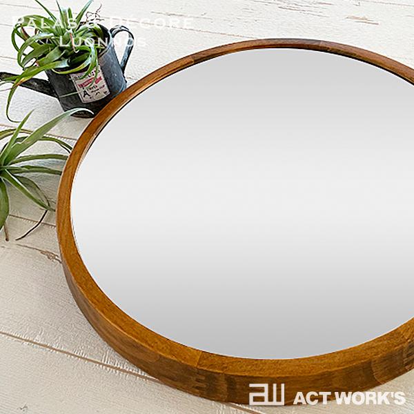 PalaDec Acoustic ウッドウォールミラー LLサイズ AC-460 パラデック 日本製 鏡 壁面 壁掛け Wood Wall Mirror | パラデック | 03