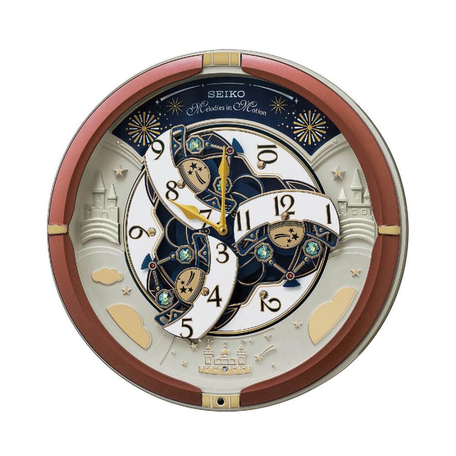 SEIKO セイコー RE601B からくり時計【掛け時計 メロディ再生 トリプルセレクション 電池式 おしゃれ インテリア時計 寝室 リビング】 | SEIKO | 03
