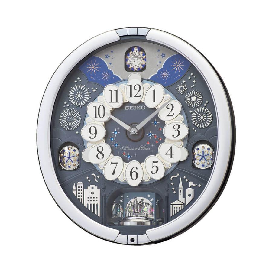 SEIKO（セイコー） RE602S からくり時計【掛け時計 花火 メロディ再生
