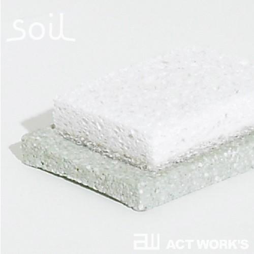 soil スポンジトレイ ソイル スポンジトレー 珪藻土 吸水性 吸湿 調湿性 石動 イスルギ | SOIL(ファッション) | 03