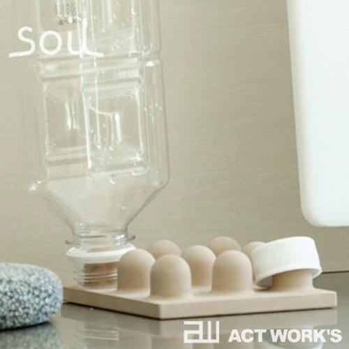 soil ドライングボードforペットボトル ソイル 珪藻土 吸水性 吸湿 リサイクル 分別ゴミ 調湿性 石動 イスルギ | SOIL(ファッション) | 01