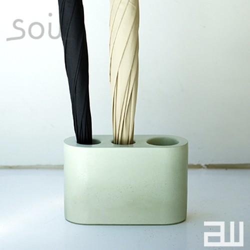 soil アンブレラスタンド 傘立て レイングッズ 長傘 傘入れ 折りたたみ 折畳傘 ソイル 珪藻土 吸水性 吸湿 調湿性 石動 イスルギ | SOIL(ファッション) | 01