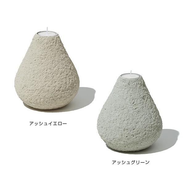 soil キャンドルオブジェクト Mサイズ キャンドルスタンド キャンドル立て ろうそく アロマキャンドル ソイル 珪藻土 吸水性 吸湿 調湿性 石動 イスルギ | SOIL(ファッション) | 03