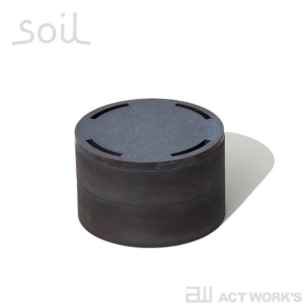 soil MOSQUITO COIL CASE モスキートコイルケースモスキートコイルケース ソイル 珪藻土 湿気 蚊取り線香ケース 収納 湿気 吸湿 蚊遣り 蚊取り線香ポット | SOIL(ファッション) | 02