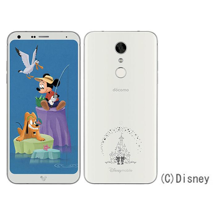 SIMフリー Disney Mobile on DM01K ☆ホワイト☆ ディズニースマホ「セレブレーションイヤー特別モデル