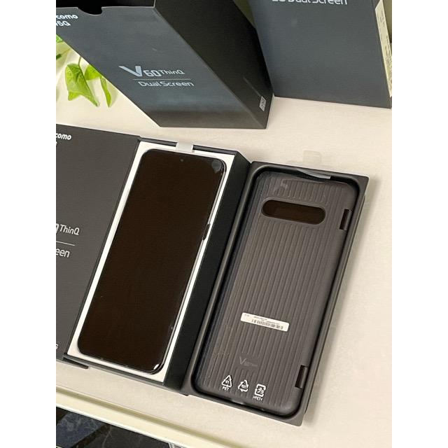 お買い得！ 新品未使用品 SIMロック解除済 LG V60 ThinQ 5G L-51A [ザ ブラック] ドコモ 一括 判定〇 ★デュアルスクリーンセット★ 送料無料 A4781 【FKP7319440589】(25520円)
