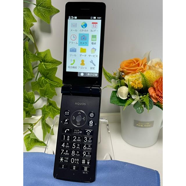 液晶美品 softbank SHARP AQUOS ケータイ3 805SH SIMフリー★ Android ガラホ 携帯電話 残債なし 8GB