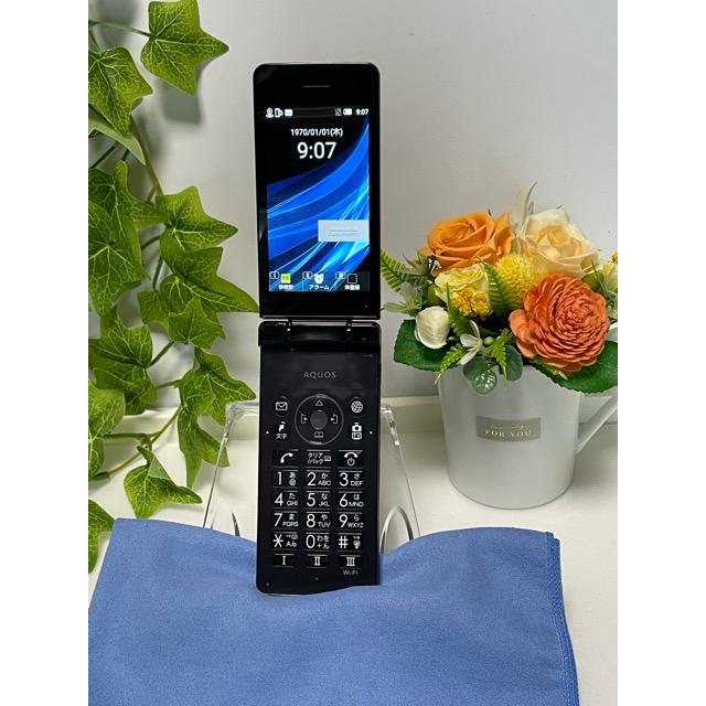 softbank SHARP AQUOS ケータイ3 805SH SIMフリー★ Android ガラホ 携帯電話 残債なし 8GB ブラック